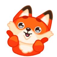 Стикер Fox 🦊 - @Awastick_maydroid - 0