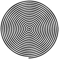 circle circle pattern black and white
