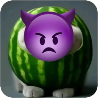 Sticker Арбуз(сделано @zigma161) - 2
