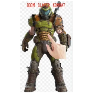 Sticker DOOM SLAYER sticker pack - 3