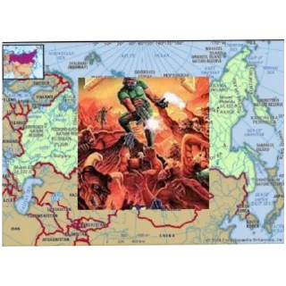 Sticker DOOM SLAYER sticker pack - 8