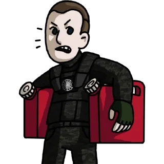 Sticker Brenton Tarrant - 6
