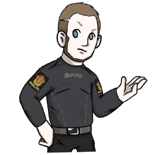 Sticker Anders Breivik | by: Gnom SS - 0