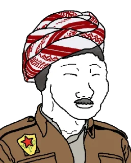 Sticker Wojak Military by : @gadasim - 5 Sticker Wojak Military by : @gadasim - 5