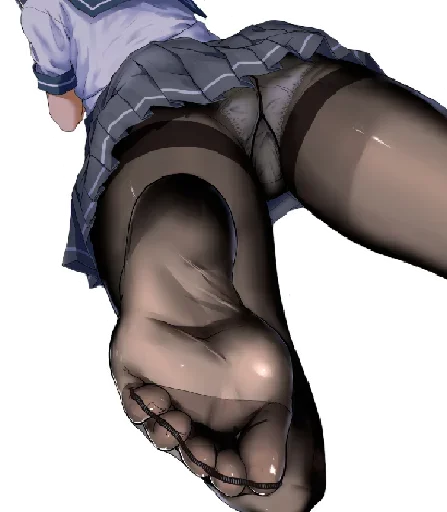 Sticker Anime feet - 2