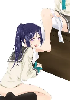 Sticker Anime feet - 4