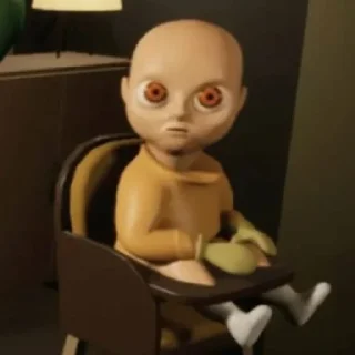 Стикер The baby in yellow - 0