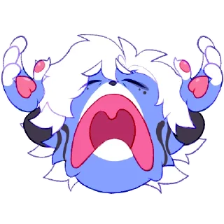 Sticker Bloo by JordanRacoon - 0