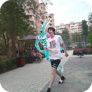 Sticker Блу лобстер> - 2