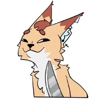 Стикер CasualFurry - 0