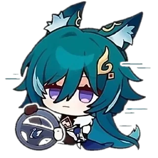 Стикер Chibies3 | @honkaistarmedia - 11