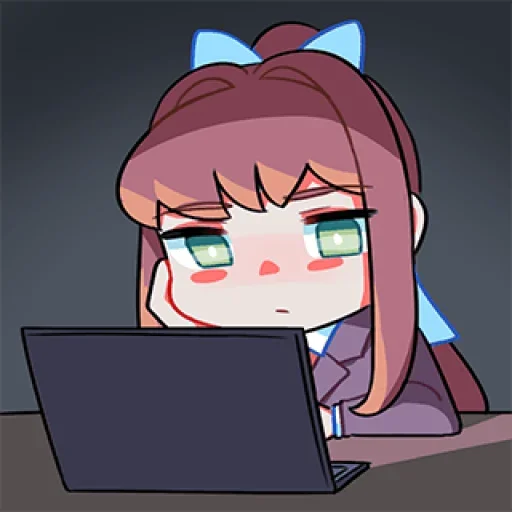 Doki-Doki Literature Club by @TohruAdachii Doki-Doki Literature Club by @TohruAdachii -