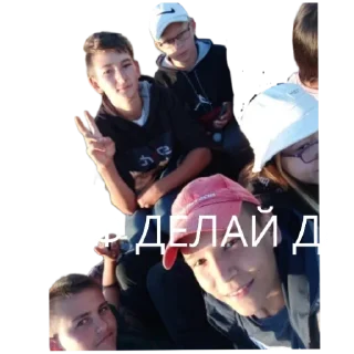 Стикер ДВА ГОНДОНА#3 - 6