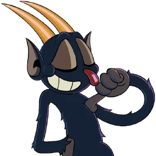Стикер The Devil Cuphead show - 11