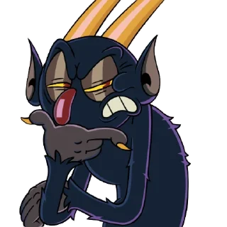 Стикер The Devil Cuphead show - 10