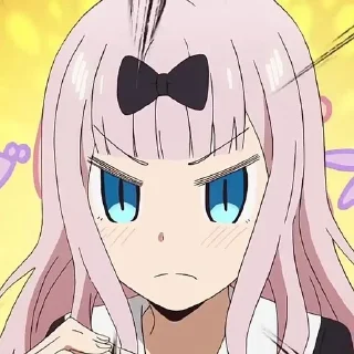Стикер Фудживара @anime_stickerr - 5