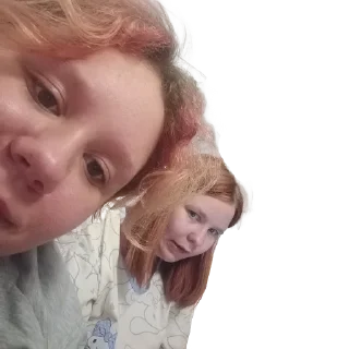 Sticker Эщкере дамы - 0