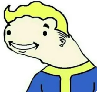 Стикер Fallout (By @Gof0z) - 2