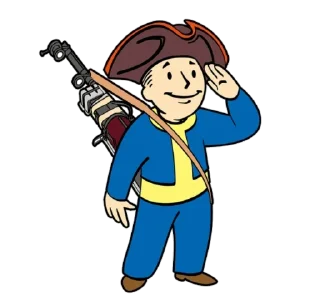 Стикер Fallout (By @Gof0z) - 0