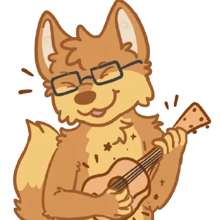 Стикер Fluffy Max - 5