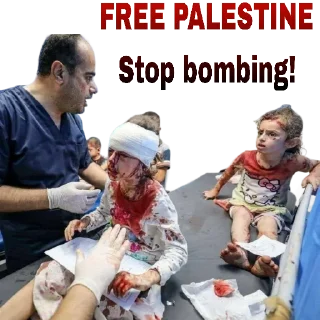 Стикер FreePalestine🇵🇸👉 @footballstickers - 0