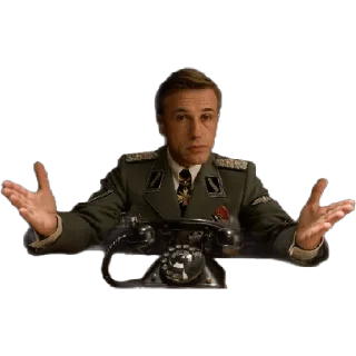 Sticker Ганс Ланда від https://t.me/derevodedov - 0