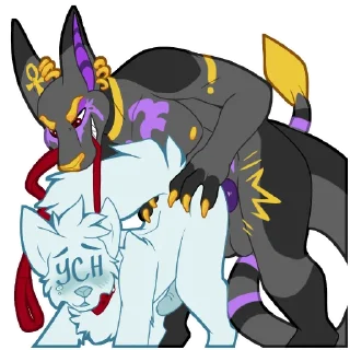 Стикер Gautreau NSFW - by @SukariDragon - 6