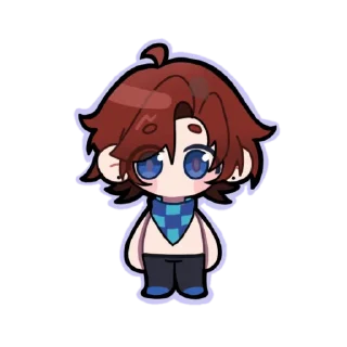 Sticker Чиби | Happnss - 0