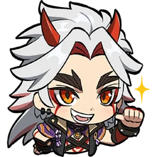 Стикер Картины Паймон 15 | @genshin_impact_ru_off - 0