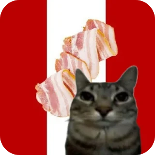 Sticker Zazu Cat, от щутника - 0