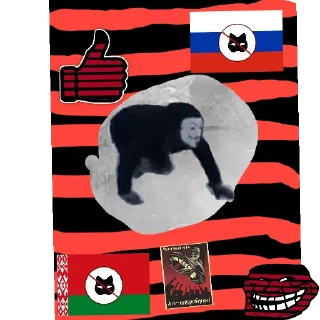 Sticker Квд кринш - 0