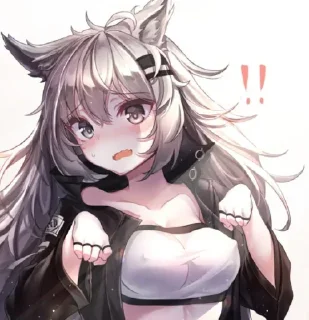 Sticker Lappland (Arknights) - 0