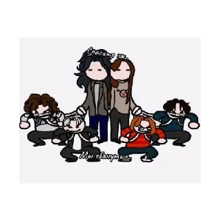 Стикер Линч и Джон★ - 5