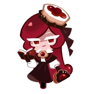 Sticker Linzer cookie - 4