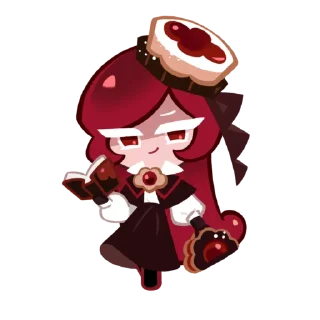 Sticker Linzer cookie - 2