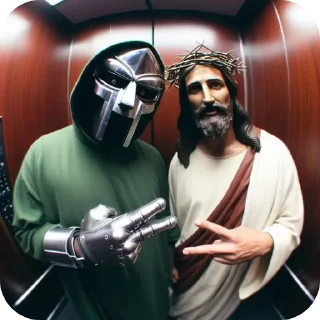 Стикер MF DOOM • @Earth928B - 11
