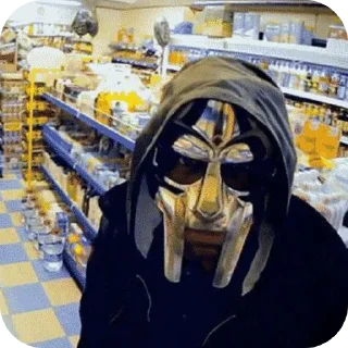 Стикер MF DOOM • @Earth928B - 8