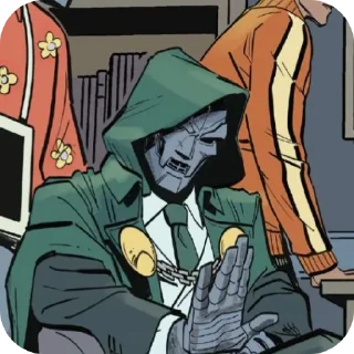 Стикер MF DOOM • @Earth928B - 2