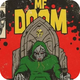 Стикер MF DOOM • @Earth928B - 10