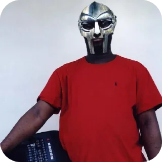 Стикер MF DOOM • @Earth928B - 3