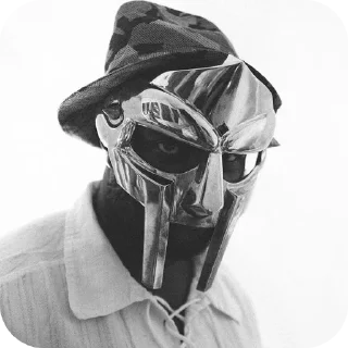 Стикер MF DOOM • @Earth928B - 5