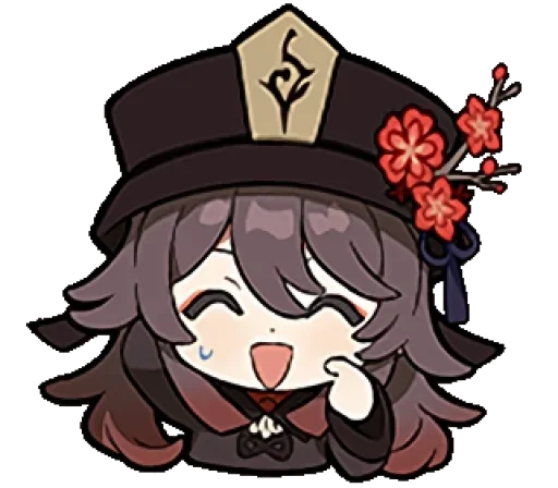 Стикер генш чиби @konutie_x :: @fStikBot - 2