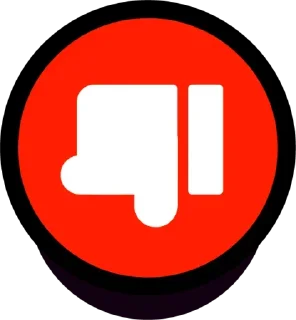 Стикер Бритый член ромы - 0