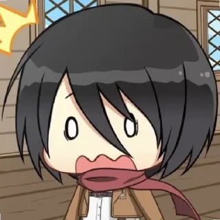 Sticker Mikasa - 9 Sticker Mikasa - 9