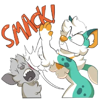 Sticker Mishka wolf (@mishkawolf) - 0