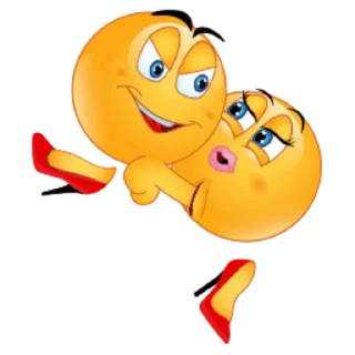 Стикер Naughty Emoji - 6