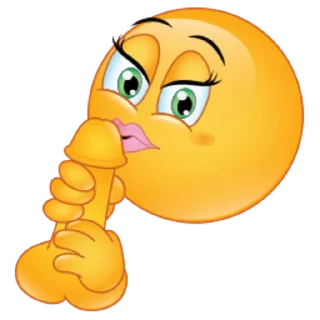 Стикер Naughty Emoji - 2