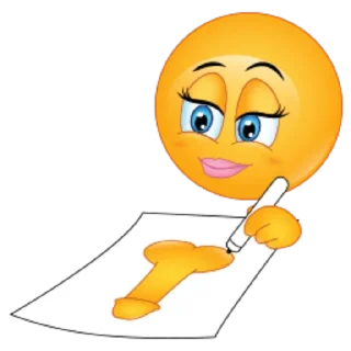 Стикер Naughty Emoji - 9