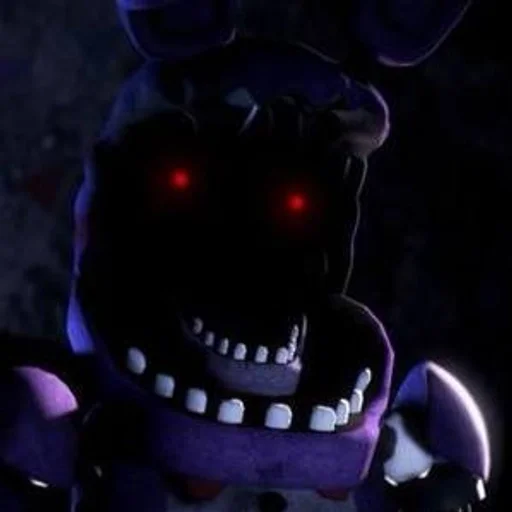 Стикер Withered Bonnie @fnaf9stikers :: @fStikBot - 9