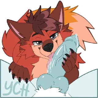 Стикер OneShotFox - by @SukariDragon - 10